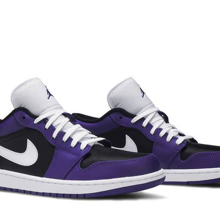 Air Jordan Air Jordan 1 Low Court Purple Black - 553558-501 / 553560-501