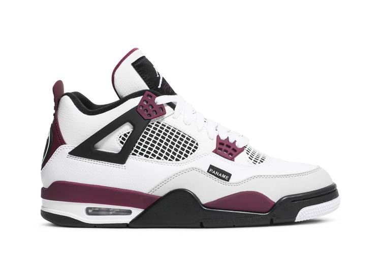 Air Jordan Air Jordan 4 PSG Neutral Grey Bordeaux - CZ5624-100 / CZ6509-100