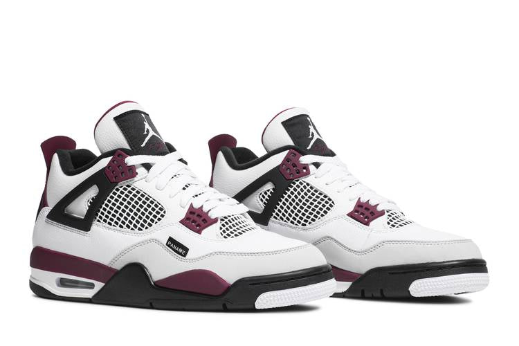 Air Jordan Air Jordan 4 PSG Neutral Grey Bordeaux - CZ5624-100 / CZ6509-100