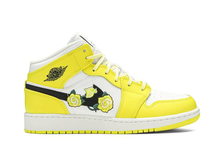 Air Jordan Air Jordan 1 Mid Dynamic Yellow - AV5174-700