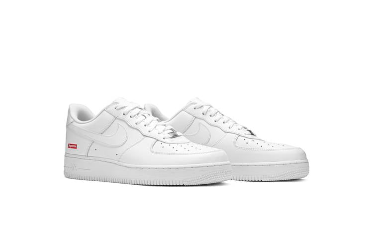 Nike Air Force 1 Low White Supreme - CU9225-100