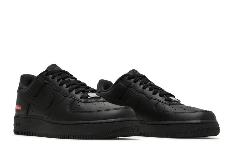 Nike Air Force 1 Low Black Supreme - CU9225-001