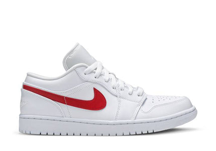 Air Jordan Air Jordan 1 Low White University Red - undefined