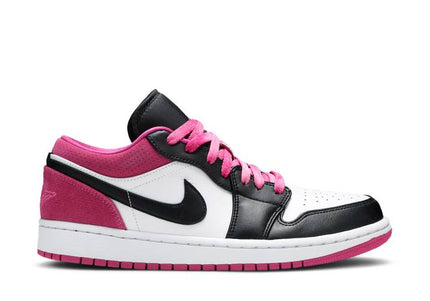 Air Jordan Air Jordan 1 Low Black Active Fuchsia - undefined