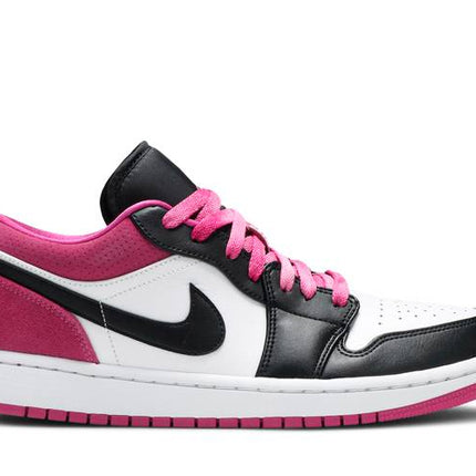 Air Jordan Air Jordan 1 Low Black Active Fuchsia - undefined