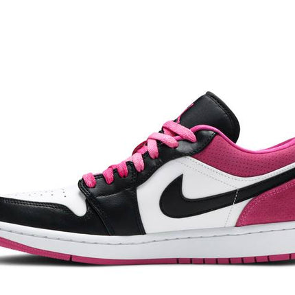 Air Jordan Air Jordan 1 Low Black Active Fuchsia - undefined