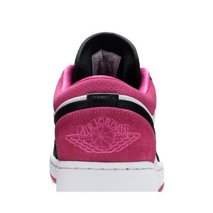 Air Jordan Air Jordan 1 Low Black Active Fuchsia - undefined