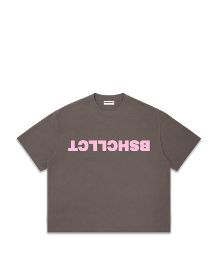 DECODED T-SHIRT - BRAUN ROSA