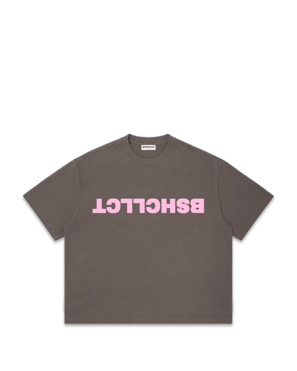 DECODED T-SHIRT - BRAUN ROSA