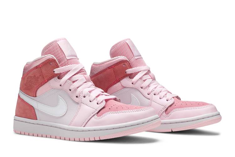 Air Jordan Air Jordan 1 Mid Digital Pink - CW5379-600