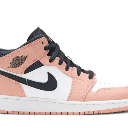 Air Jordan Air Jordan 1 Mid Pink Quartz - 555112-603