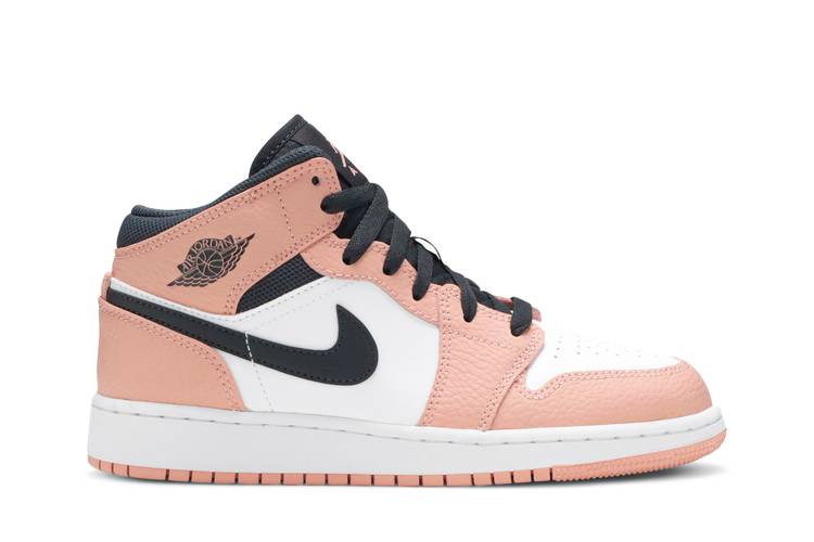 Air Jordan Air Jordan 1 Mid Pink Quartz - 555112-603