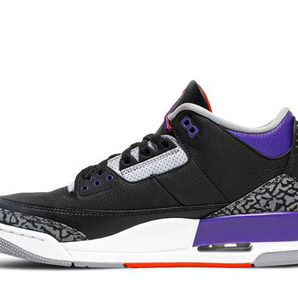 Air Jordan Air Jordan 3 Retro Black Court Purple - CT8532-050