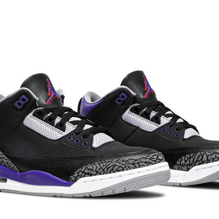 Air Jordan Air Jordan 3 Retro Black Court Purple - CT8532-050