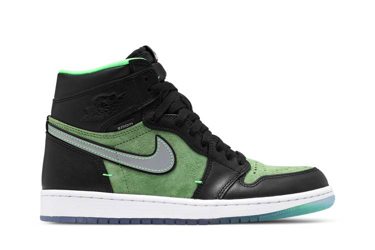 Air Jordan Air Jordan 1 Retro High Zoom Black Green - CK6637-002