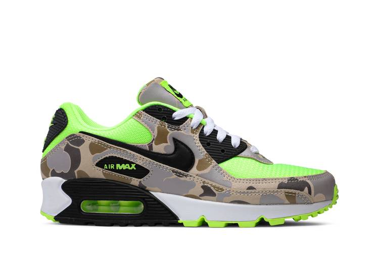 Nike Air Max 90 Duck Camo Volt - CW4039-300