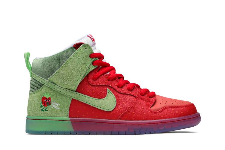 Nike SB Dunk High Pro QS Strawberry Cough - CW7093-600