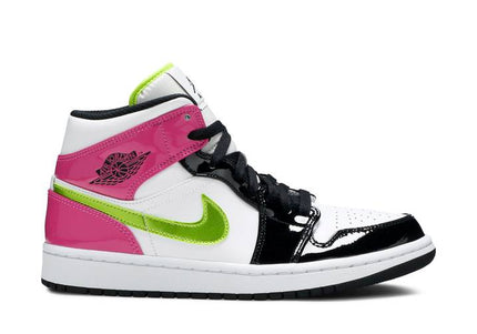 Air Jordan Air Jordan 1 Mid White Black Cyber Pink - CZ9834-100 / CZ9835-100