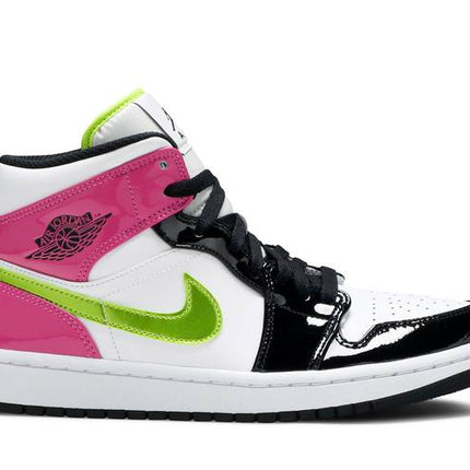 Air Jordan Air Jordan 1 Mid White Black Cyber Pink - CZ9834-100 / CZ9835-100