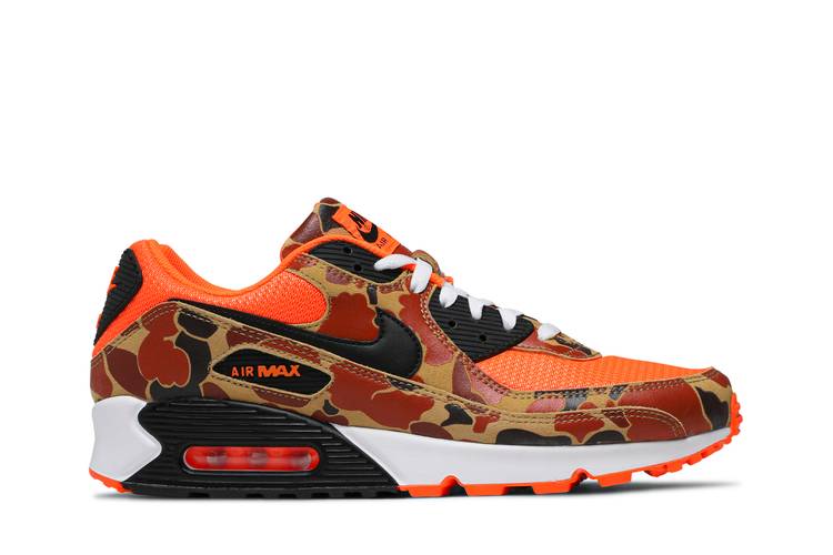 Nike Air Max 90 Orange Duck Camo - CW4039-800