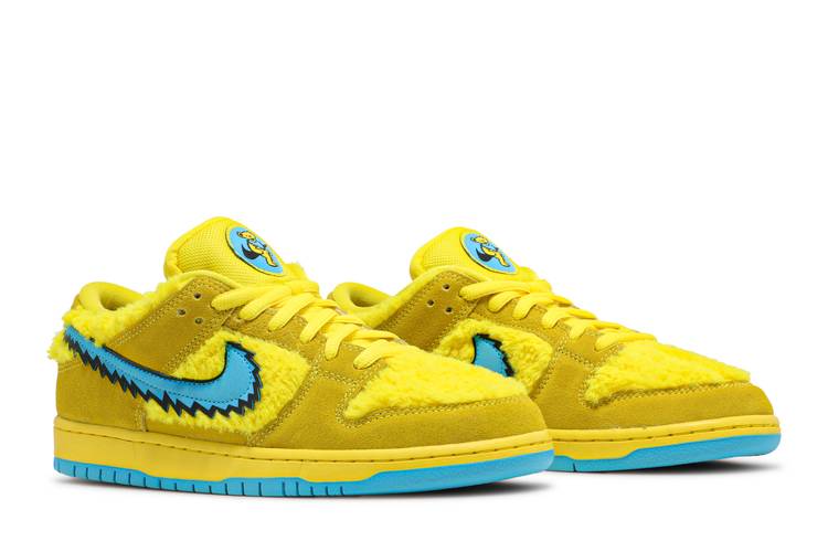 Nike SB Dunk Low Grateful Dead Bears Yellow - CJ5378-700