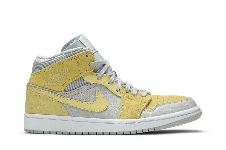 Air Jordan Air Jordan 1 Mid Mixed Textures Yellow - undefined