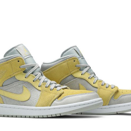 Air Jordan Air Jordan 1 Mid Mixed Textures Yellow - undefined