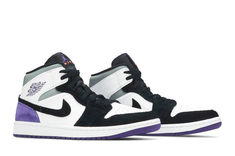 Air Jordan Air Jordan 1 Mid SE Varsity Purple - 852542-105 / BQ6931-105