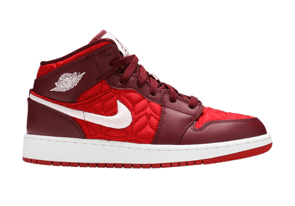 Air Jordan Air Jordan 1 Mid SE Red Quilt - AV5174-600