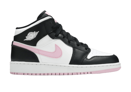 Air Jordan Air Jordan 1 Mid White Black Light Arctic Pink - 555112-103