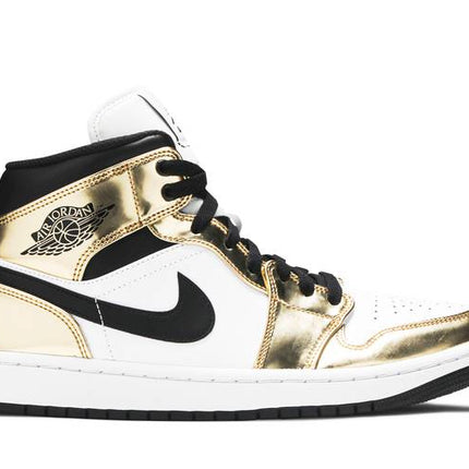 Air Jordan Air Jordan 1 Mid White Metallic Gold - DC1419-700 / DC1420-700