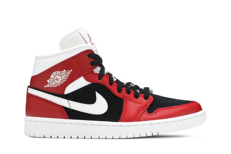 Air Jordan Air Jordan 1 Mid Gym Red Black - undefined