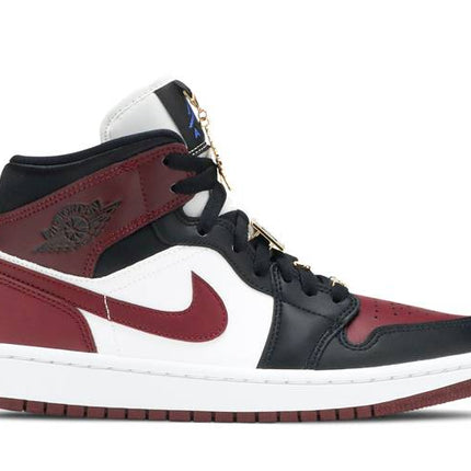 Air Jordan Air Jordan 1 Mid SE Black Dark Beetroot - CZ4385-016