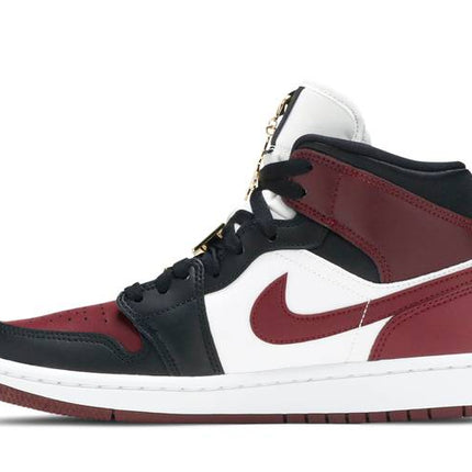 Air Jordan Air Jordan 1 Mid SE Black Dark Beetroot - CZ4385-016