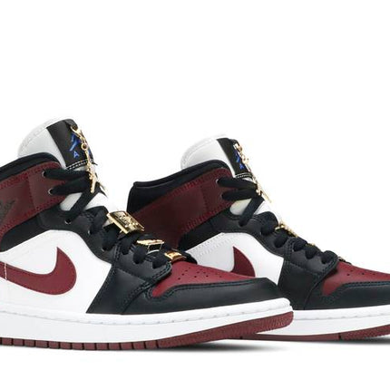 Air Jordan Air Jordan 1 Mid SE Black Dark Beetroot - CZ4385-016