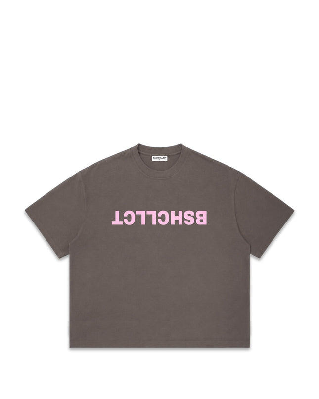 DECODED TEE - BROWN PINK