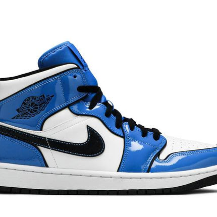 Air Jordan Air Jordan 1 Mid Signal Blue - DD6834-402 / BQ6931-402