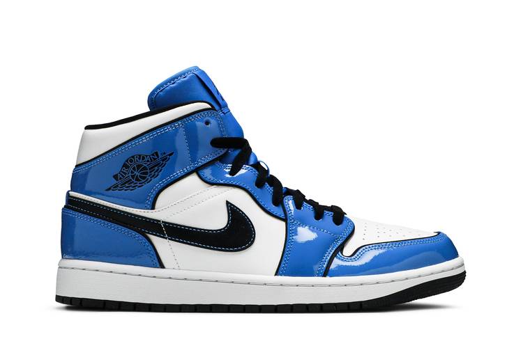 Air Jordan Air Jordan 1 Mid Signal Blue - DD6834-402 / BQ6931-402