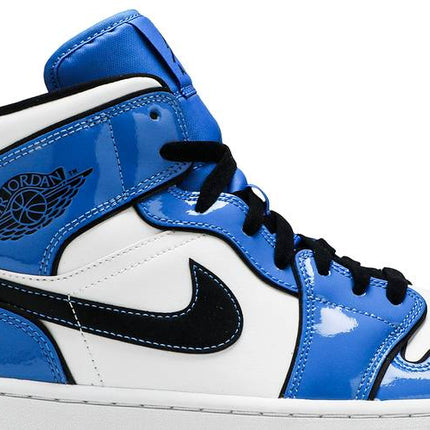 Air Jordan Air Jordan 1 Mid Signal Blue - DD6834-402 / BQ6931-402