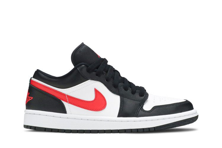 Air Jordan Air Jordan 1 Low Black Siren Red - DC0774-004