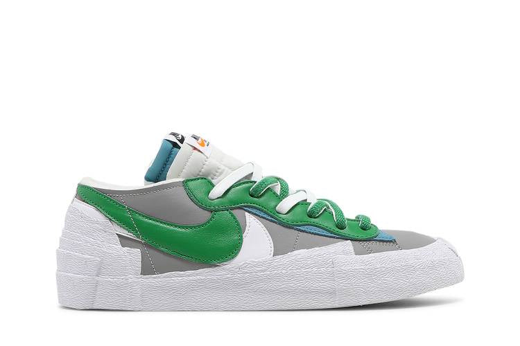 Nike Blazer Low Sacai Medium Grey Classic Green - DD1877-001