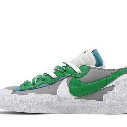 Nike Blazer Low Sacai Medium Grey Classic Green - DD1877-001