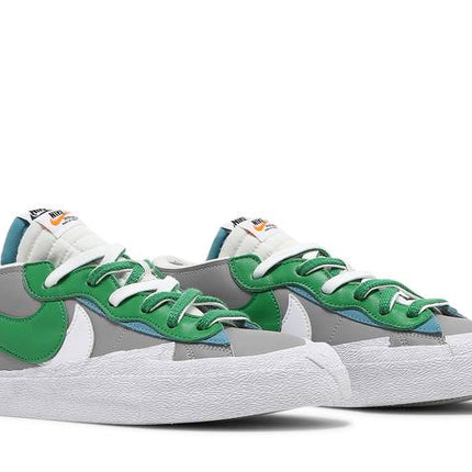 Nike Blazer Low Sacai Medium Grey Classic Green - DD1877-001