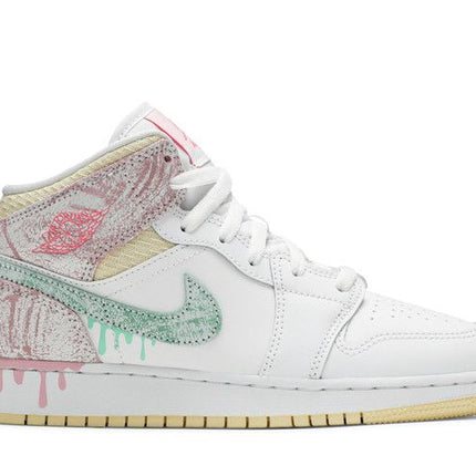 Air Jordan Air Jordan 1 Mid SE Paint Drip - DD1666-100