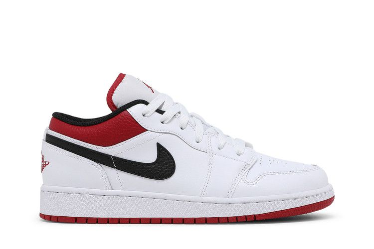 Air Jordan Air Jordan 1 Low White Gym Red - 553560-118