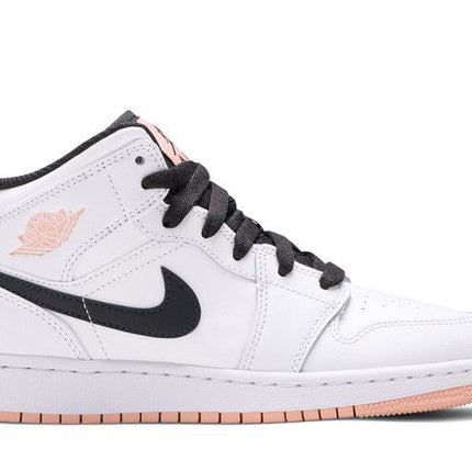 Air Jordan Air Jordan 1 Mid White Arctic Orange - 554725-180