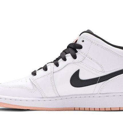 Air Jordan Air Jordan 1 Mid White Arctic Orange - 554725-180