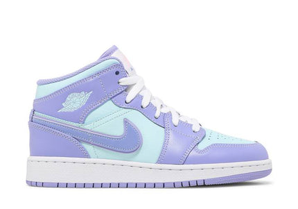 Air Jordan Air Jordan 1 Mid Purple Aqua - 554725-500