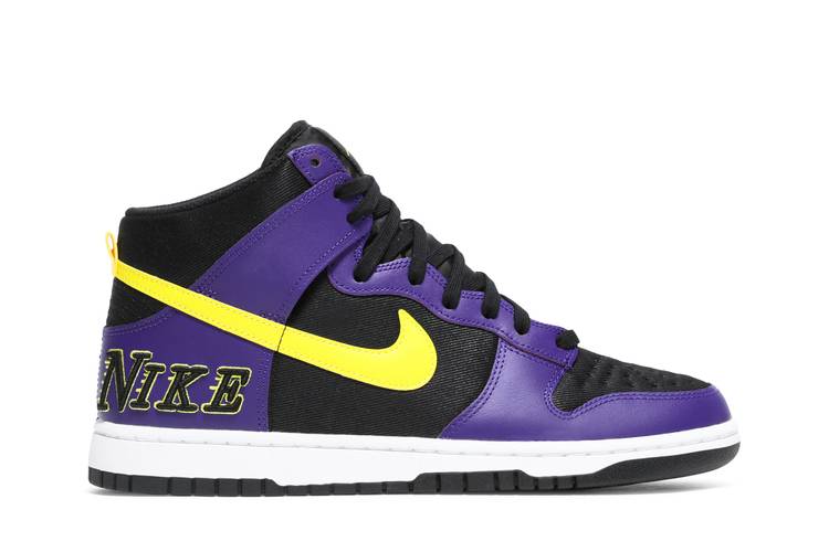 Nike Dunk High EMB Lakers - DH0642-001