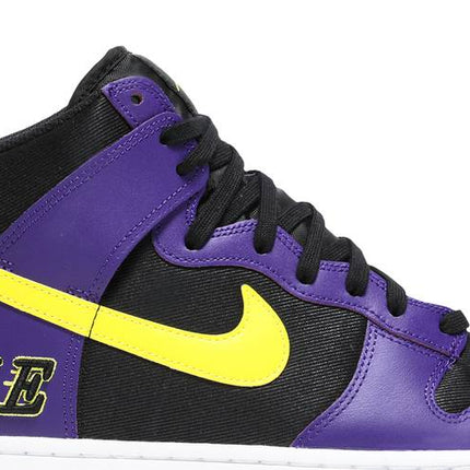 Nike Dunk High EMB Lakers - DH0642-001